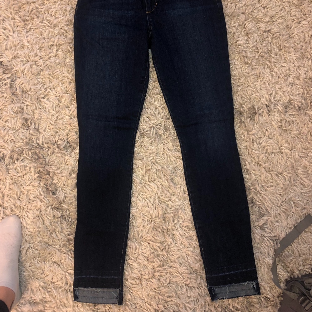 High Rise Joes Jeans step hem